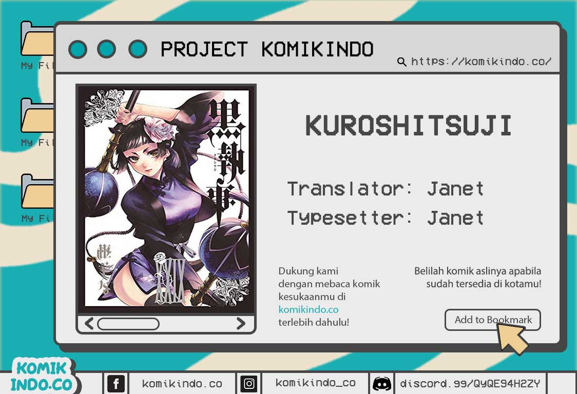 Kuroshitsuji Chapter 154 - halaman 1