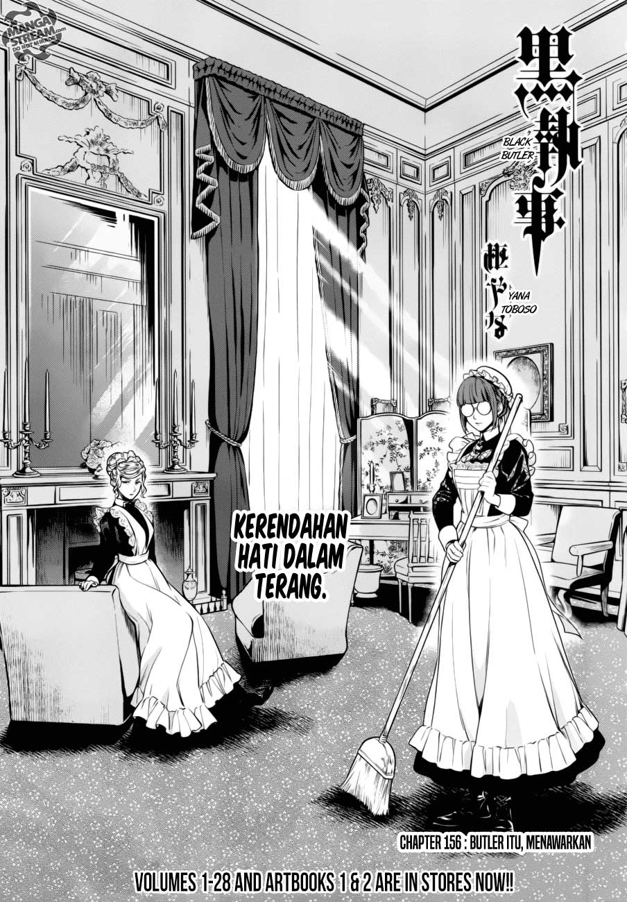 Kuroshitsuji Chapter 156 - halaman 2