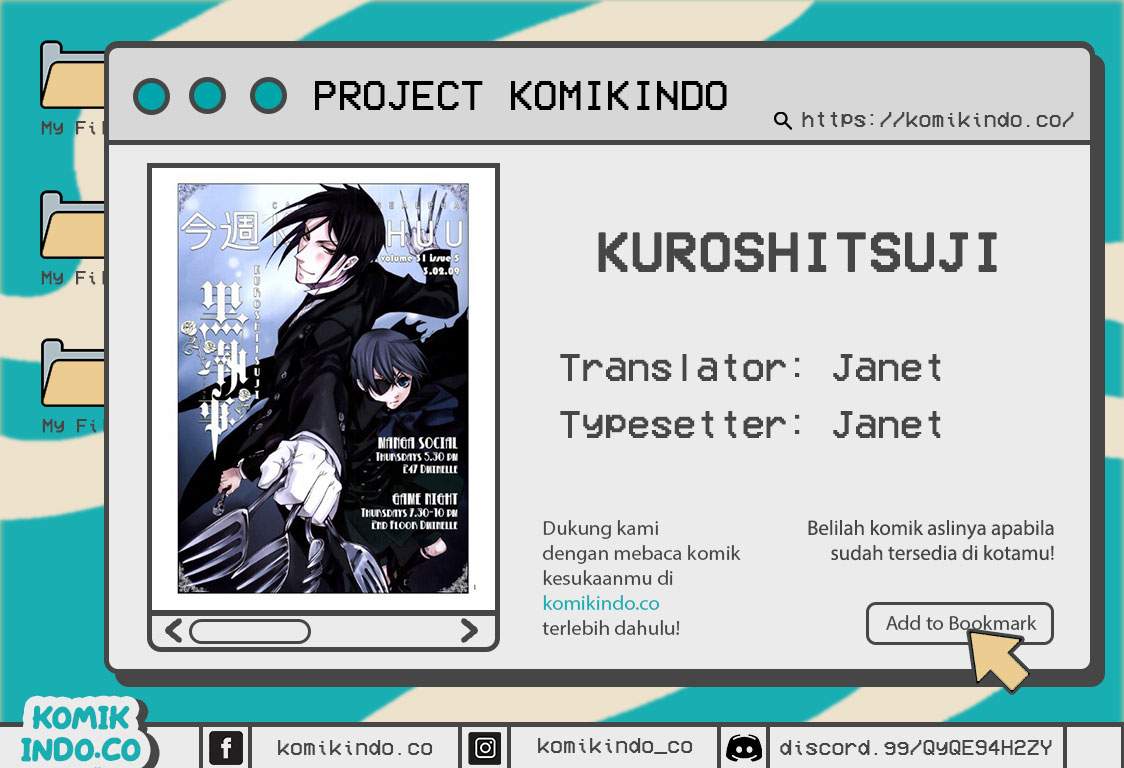 Kuroshitsuji Chapter 176 - halaman 1