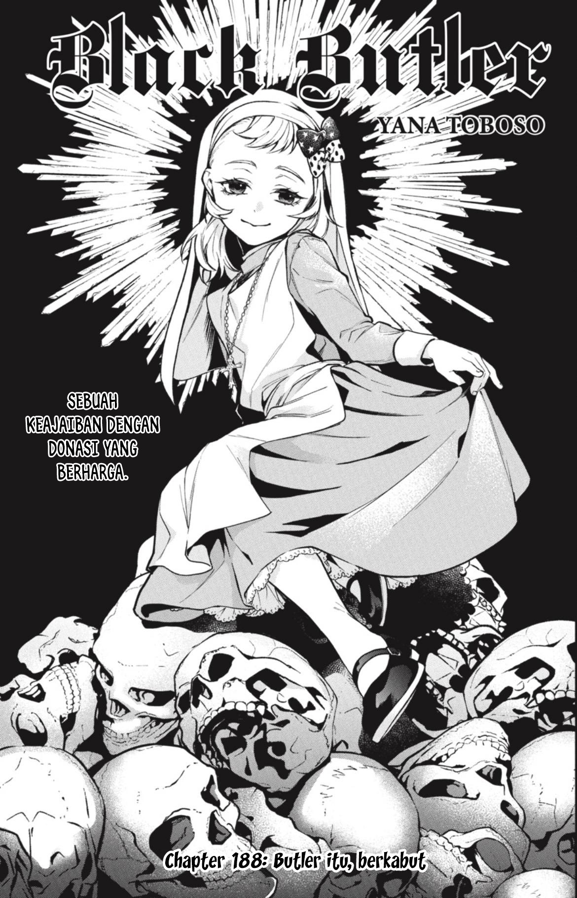 Kuroshitsuji Chapter 188 - halaman 2