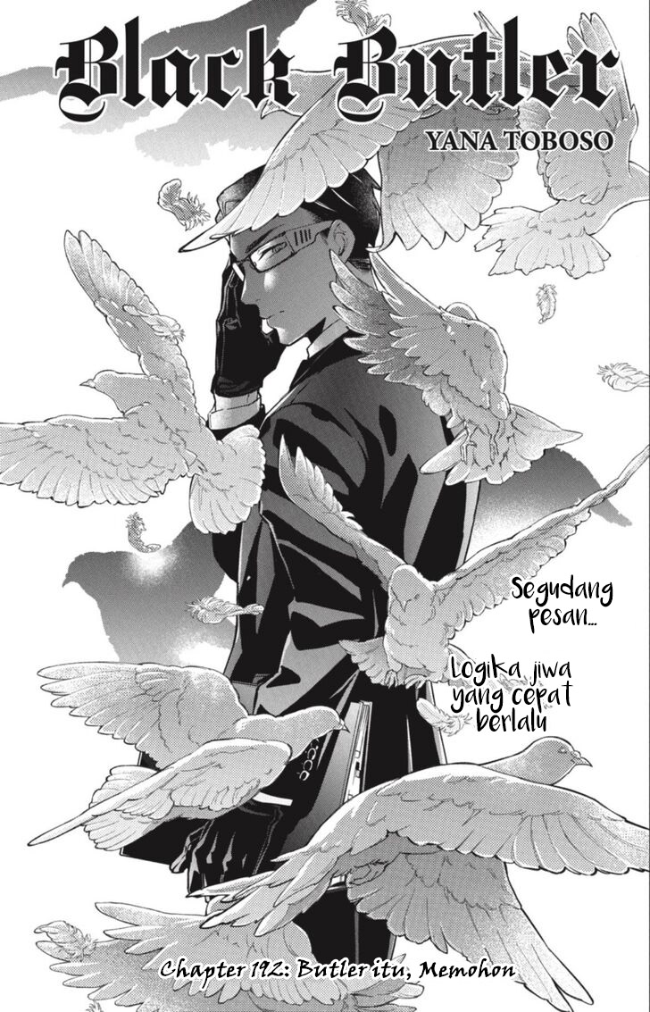Kuroshitsuji Chapter 192 - halaman 2