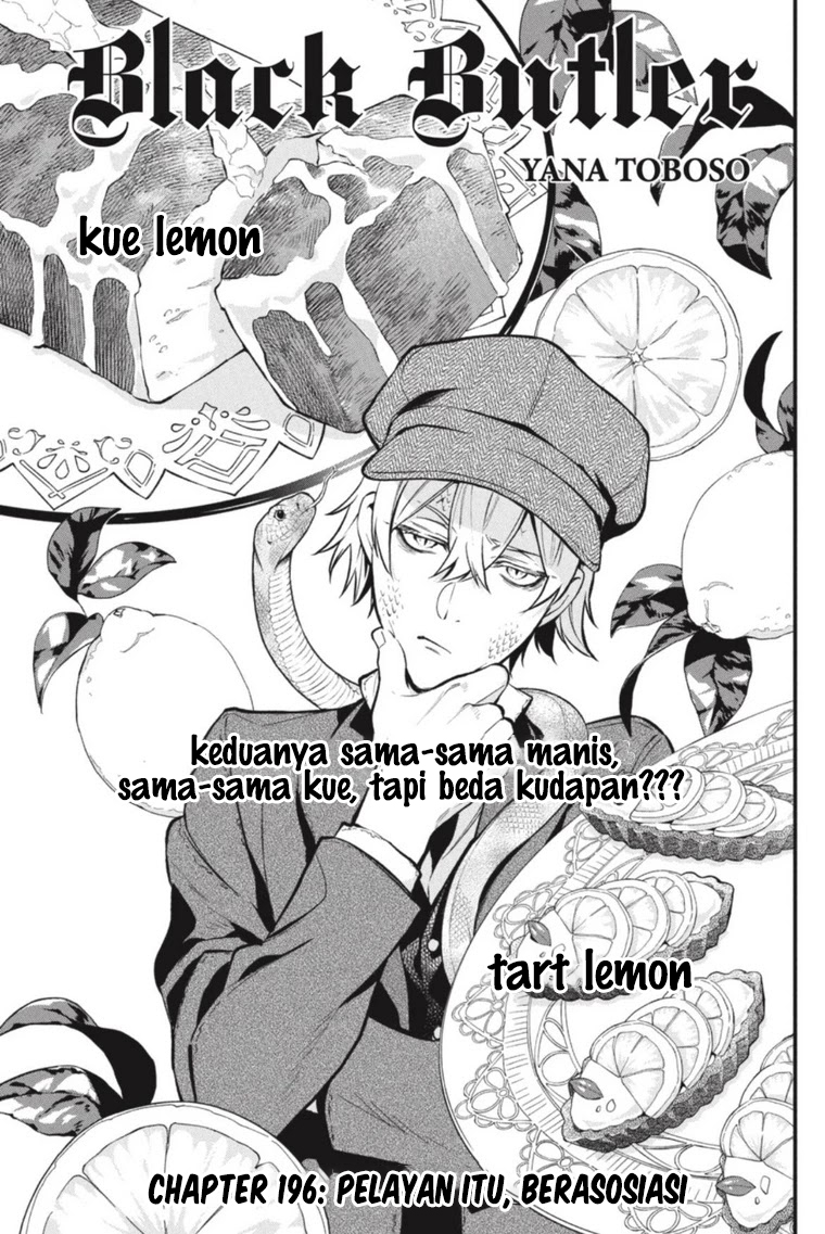 Kuroshitsuji Chapter 196 - halaman 2