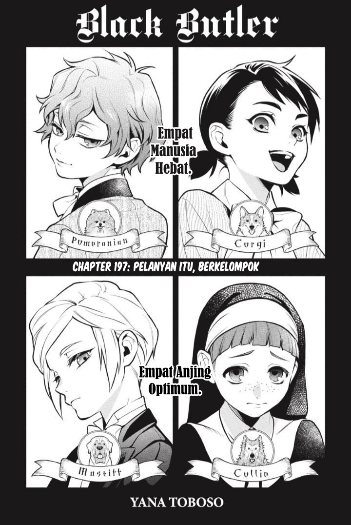 Kuroshitsuji Chapter 197 - halaman 3