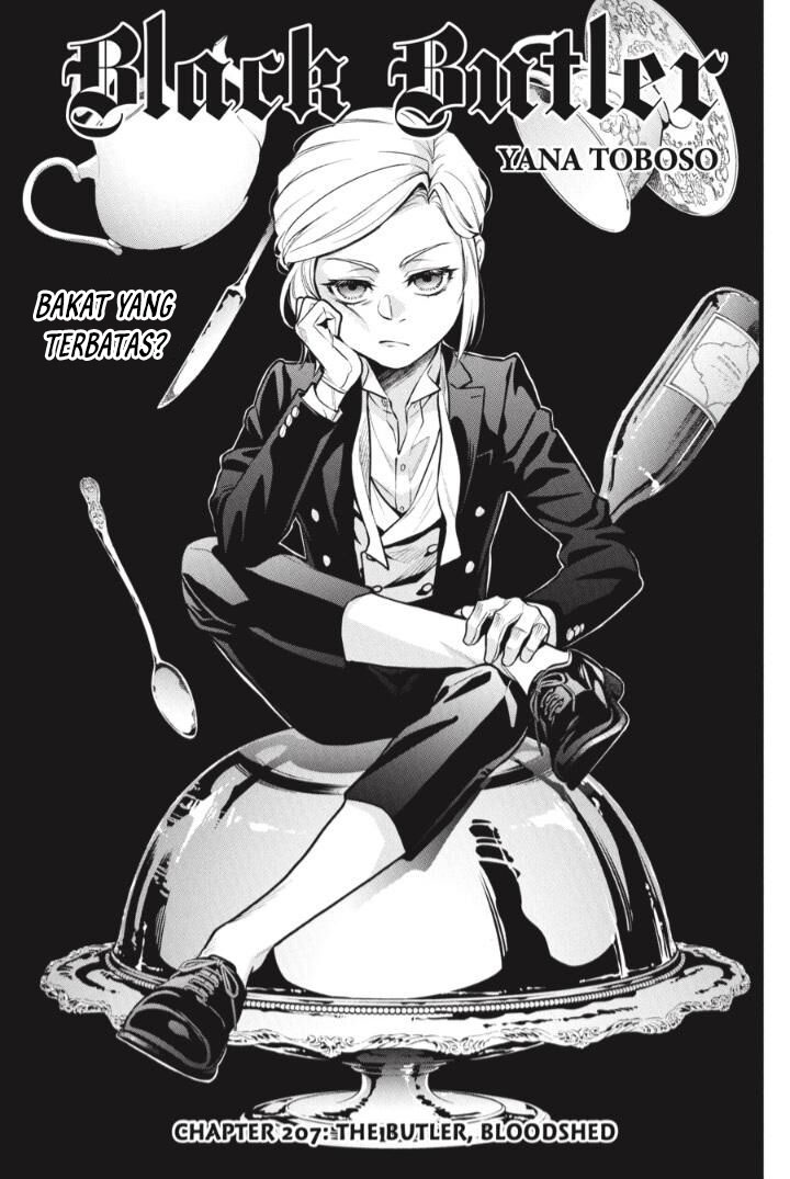 Kuroshitsuji Chapter 207 - halaman 3