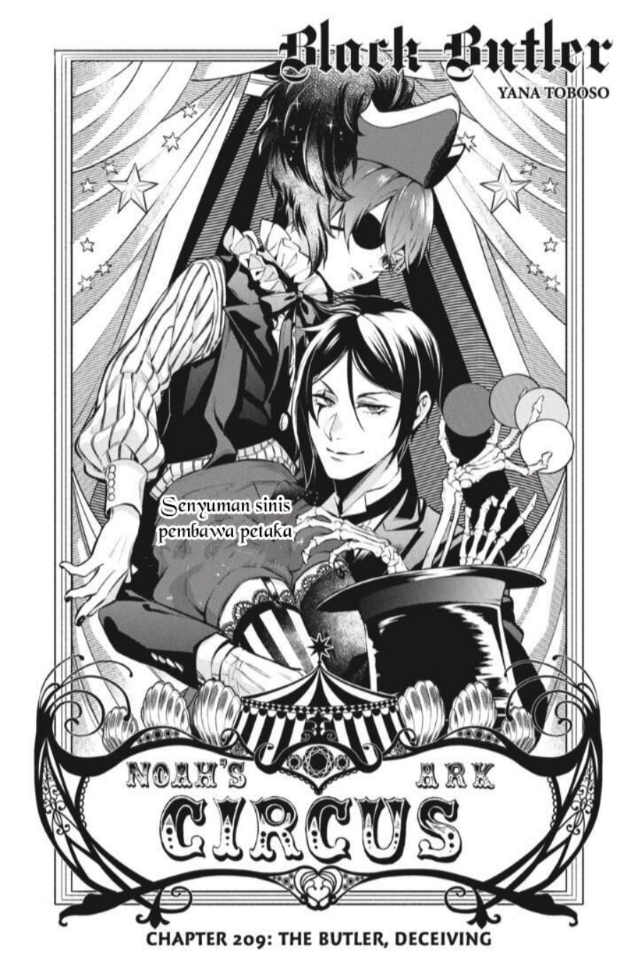 Kuroshitsuji Chapter 209 - halaman 2