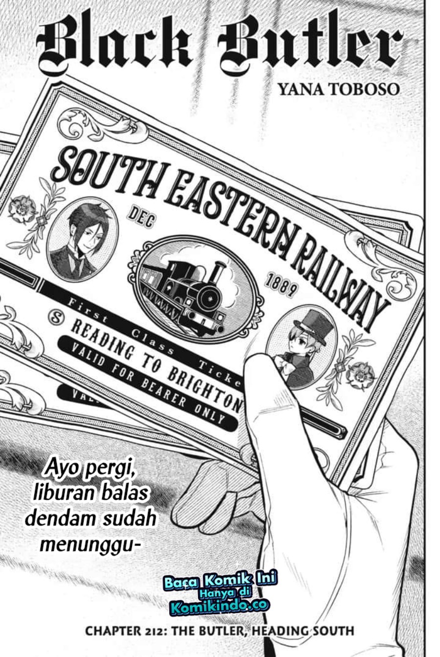 Kuroshitsuji Chapter 212 - halaman 2