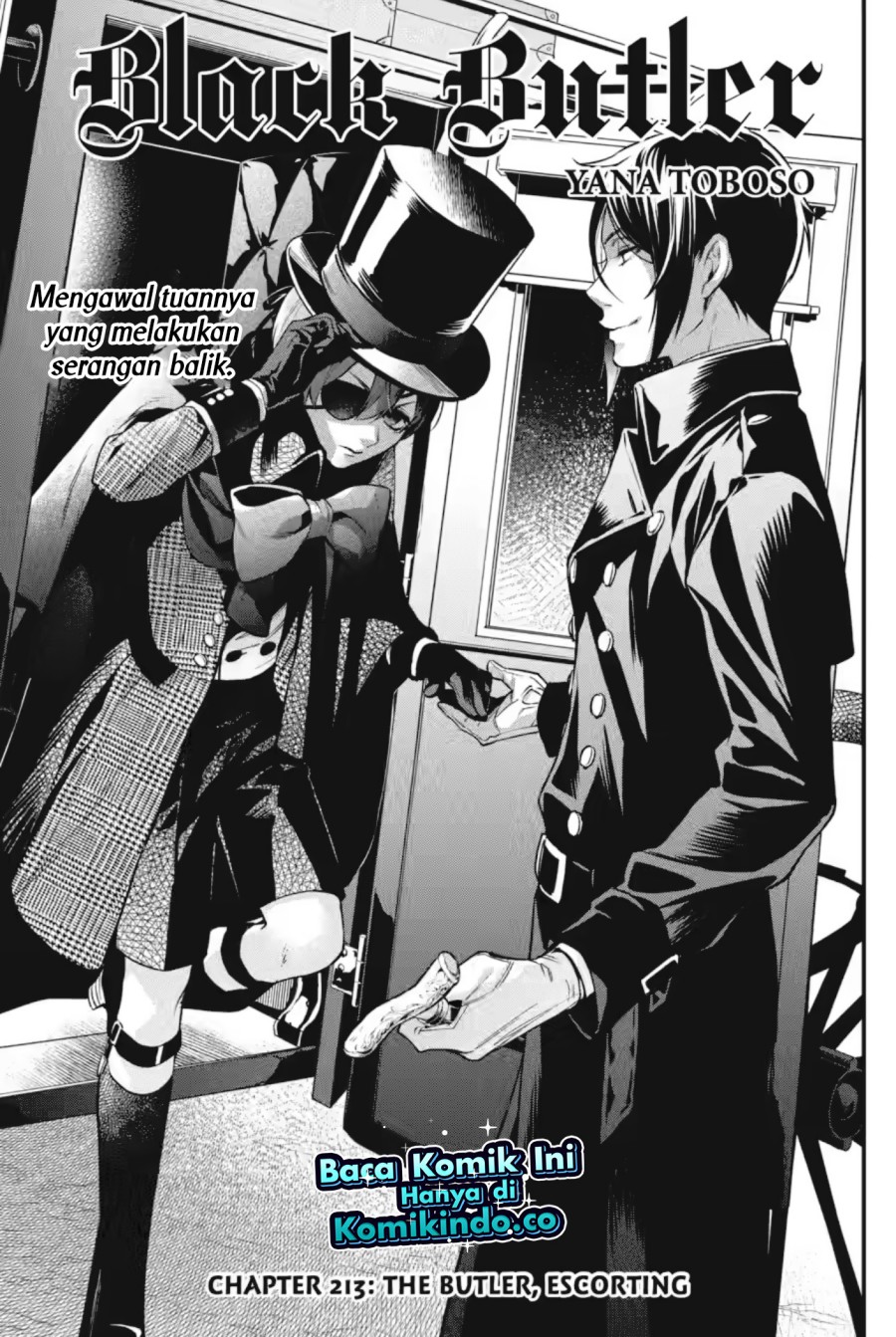 Kuroshitsuji Chapter 213 - halaman 2