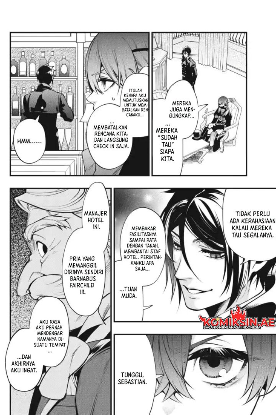 Kuroshitsuji Chapter 214 - halaman 18