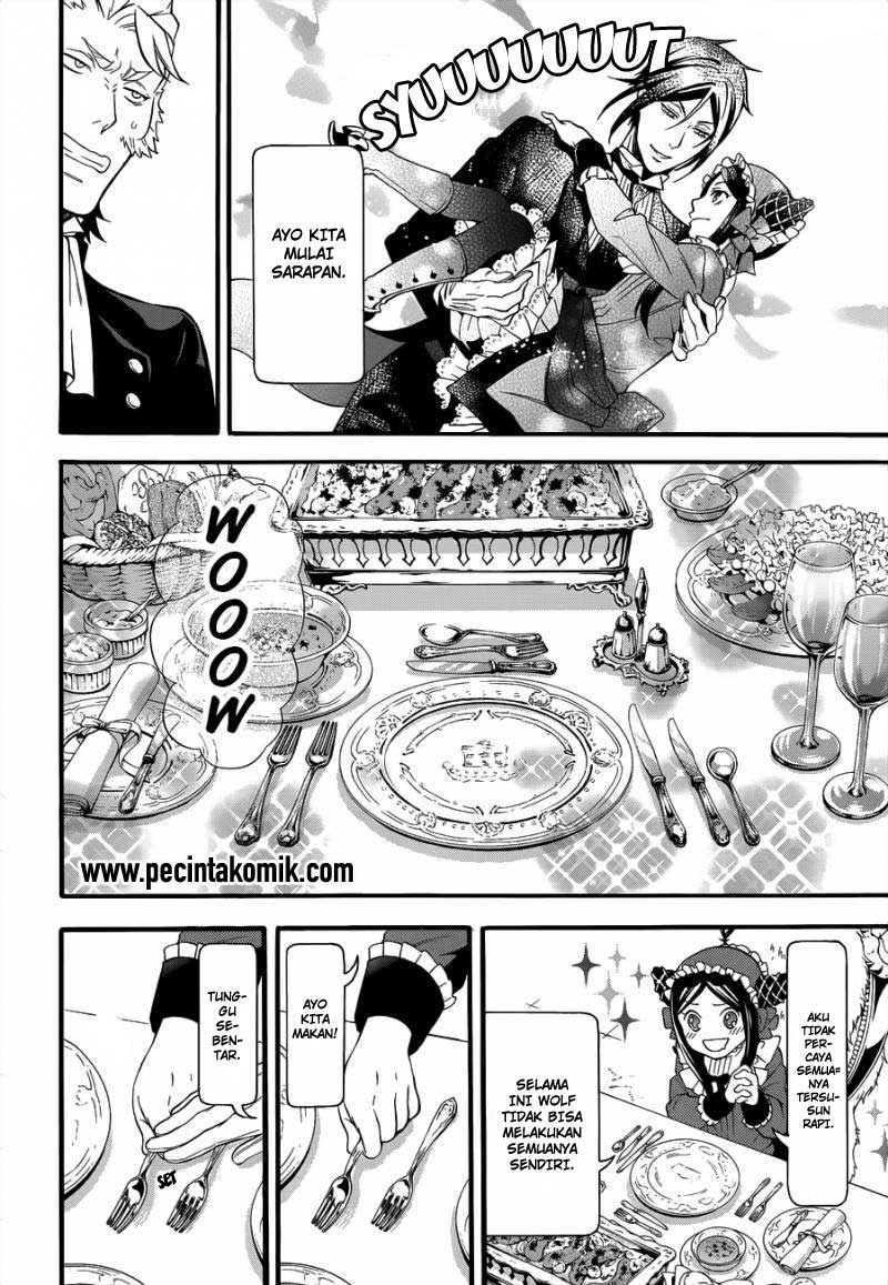 Kuroshitsuji Chapter 91 - halaman 16