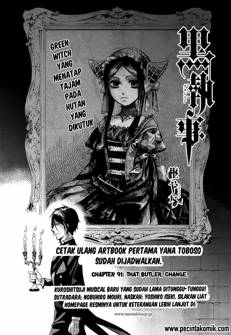 Kuroshitsuji Chapter 91 - halaman 3