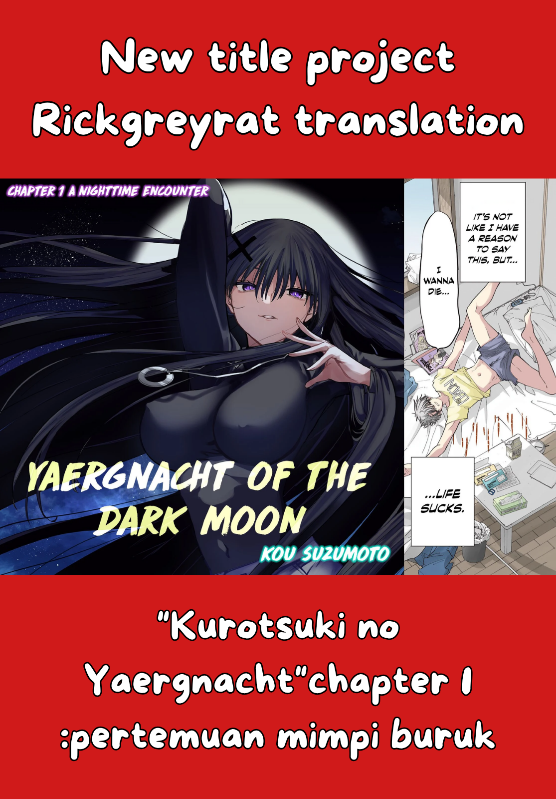 Kurotsuki no Yaergnacht Chapter 1.1 - halaman 2