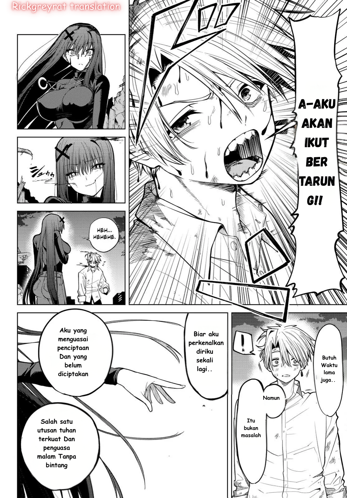 Kurotsuki no Yaergnacht Chapter 1.2 - halaman 34