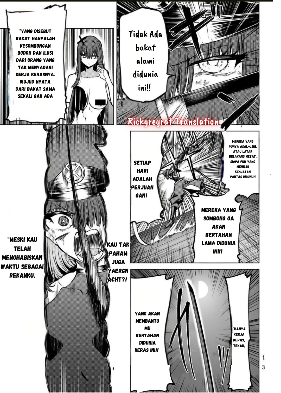 Kurotsuki no Yaergnacht Chapter 13 - halaman 8