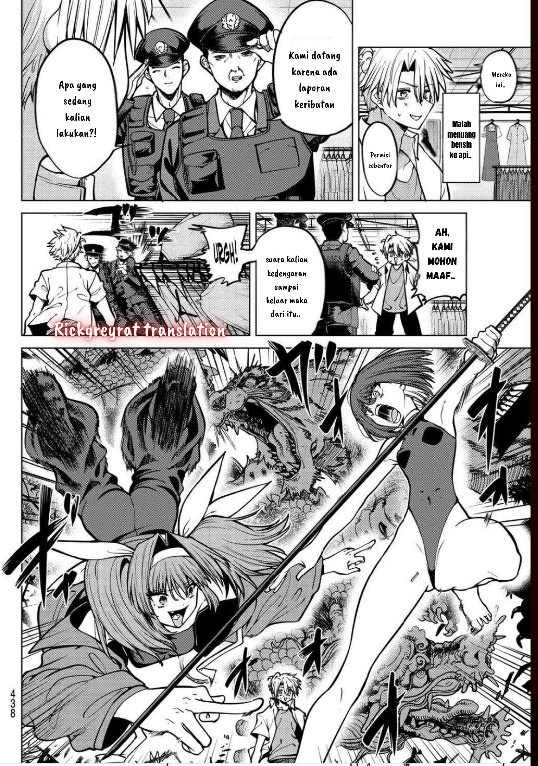 Kurotsuki no Yaergnacht Chapter 16 - halaman 13