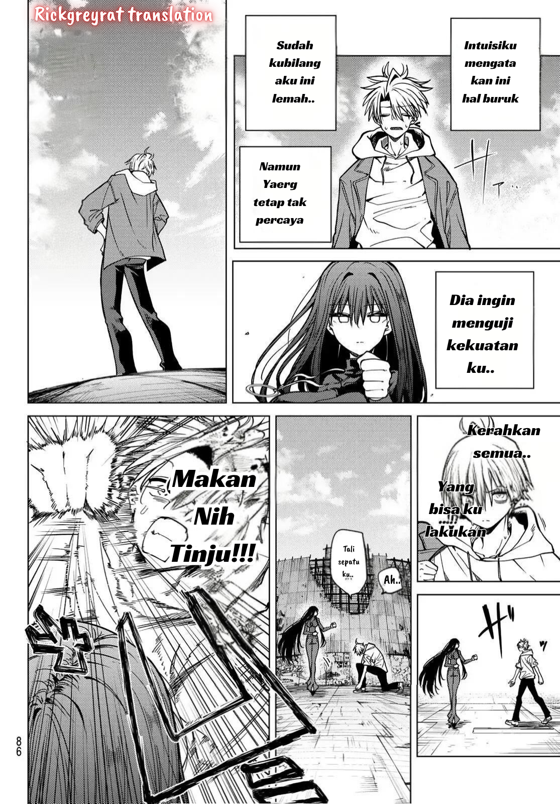 Kurotsuki no Yaergnacht Chapter 3 - halaman 8