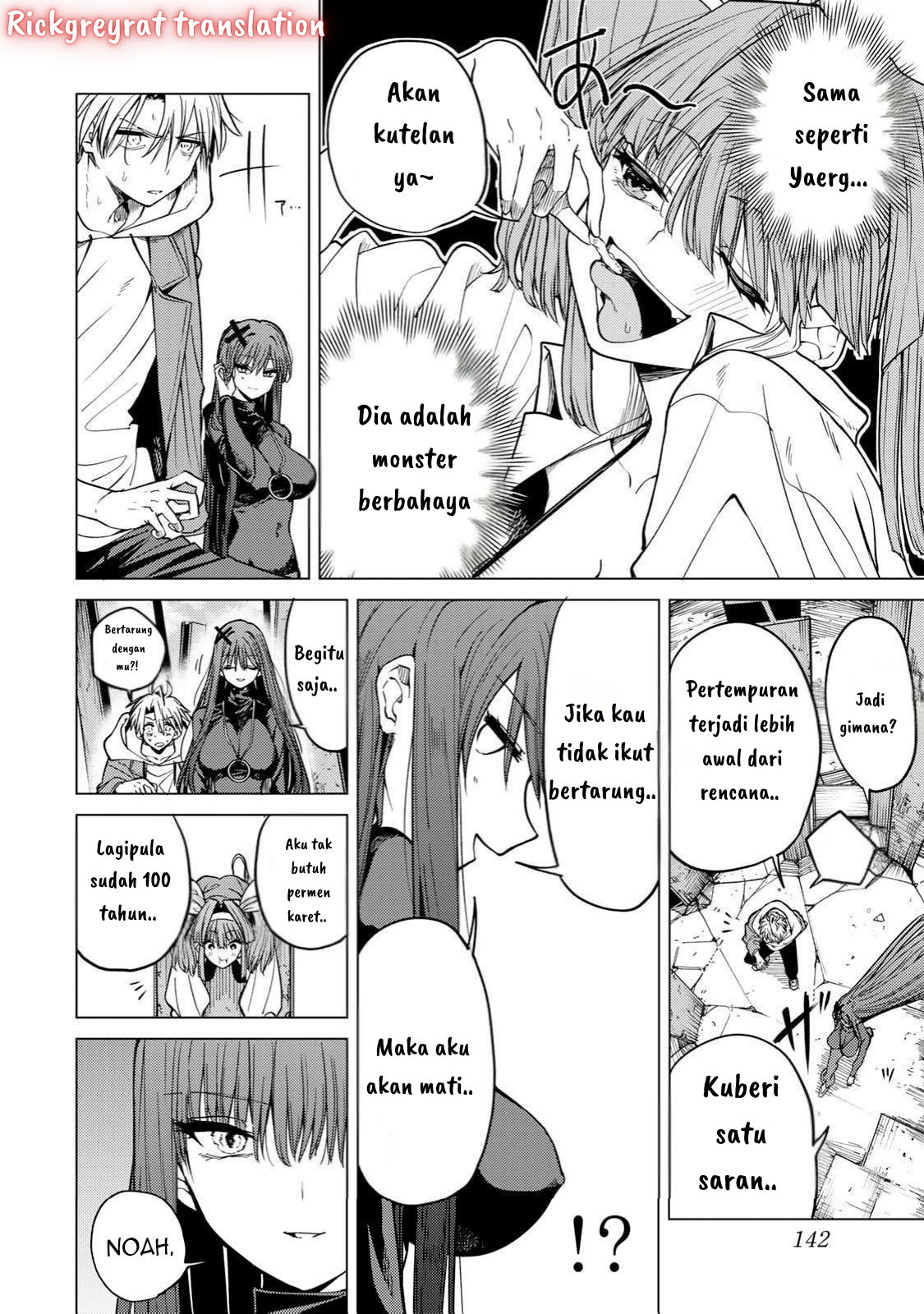 Kurotsuki no Yaergnacht Chapter 4 - halaman 4
