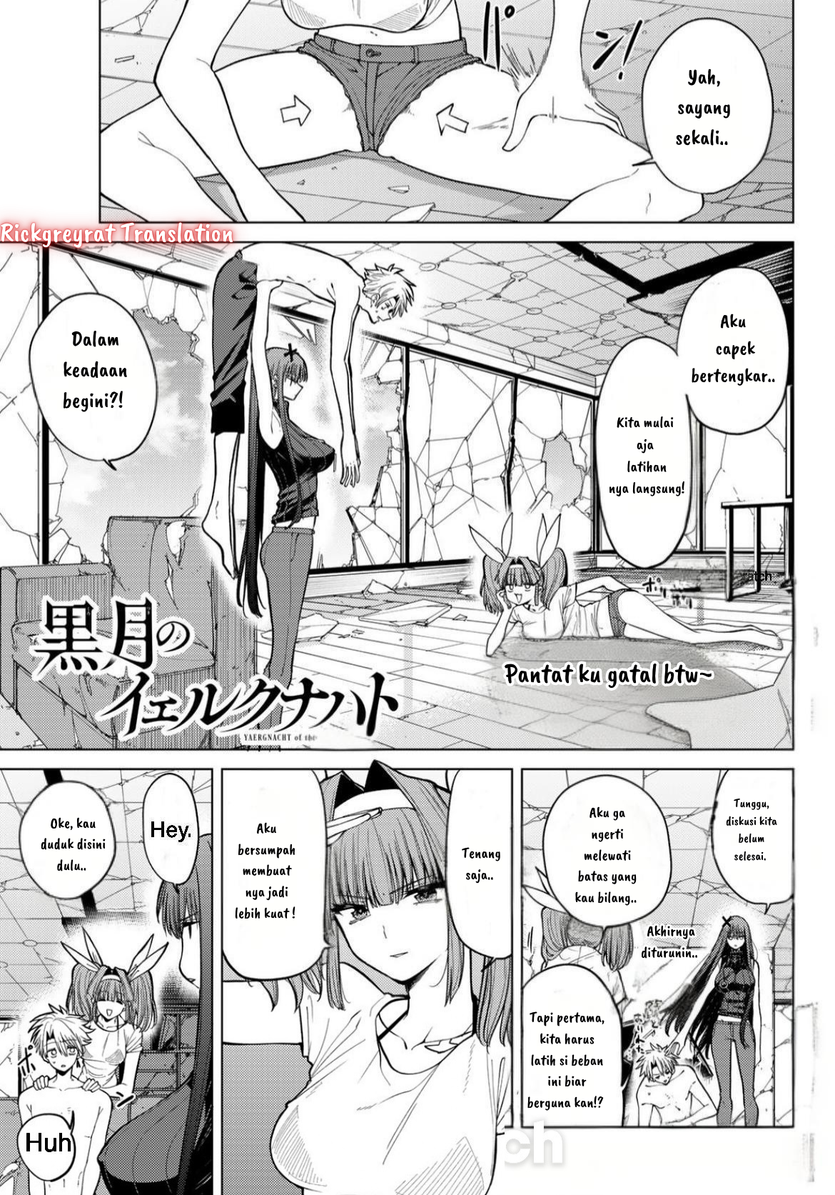 Kurotsuki no Yaergnacht Chapter 9 - halaman 2