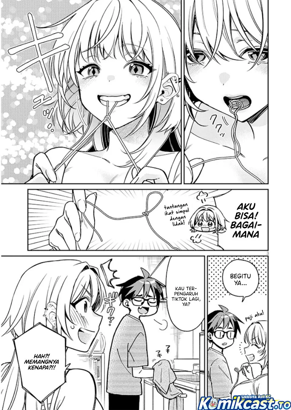 Kuse Tsuyo Kanojo wa Toko ni Izanau (A Quirky Girl Is Inviting Me to Bed) Chapter 12.5 - halaman 1