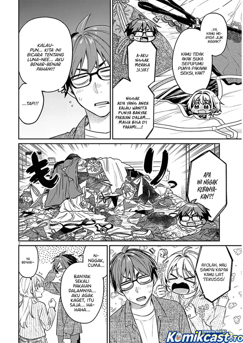 Kuse Tsuyo Kanojo wa Toko ni Izanau (A Quirky Girl Is Inviting Me to Bed) Chapter 19.1 - halaman 3