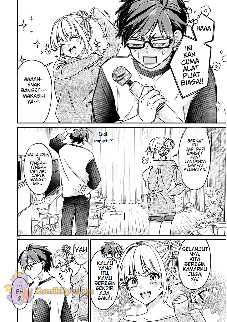 Kusetsuyo Kanojo wa Toko ni Izanau Chapter 3.2 - halaman 14