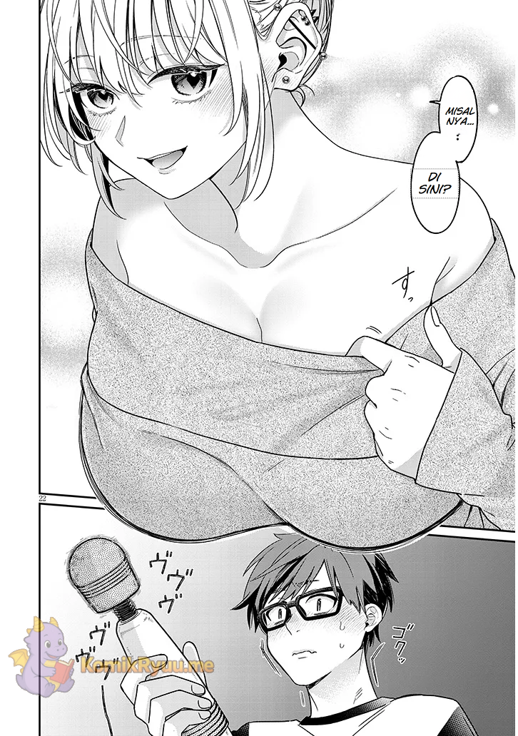 Kusetsuyo Kanojo wa Toko ni Izanau Chapter 3.2 - halaman 8