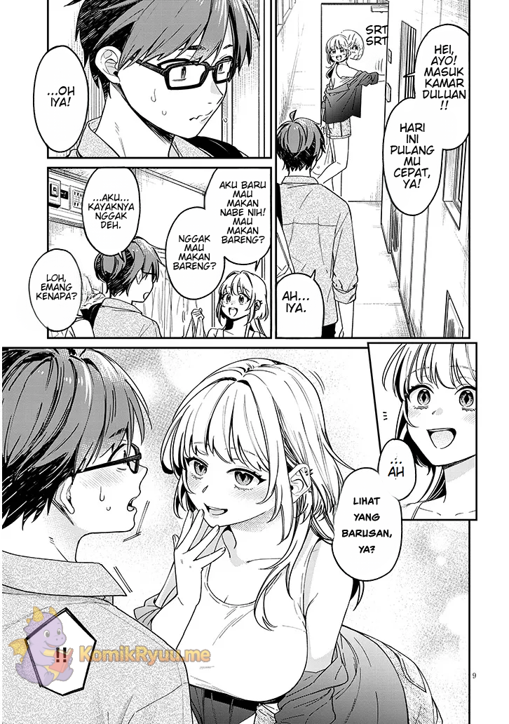 Kusetsuyo Kanojo wa Toko ni Izanau Chapter 4.1 - halaman 10