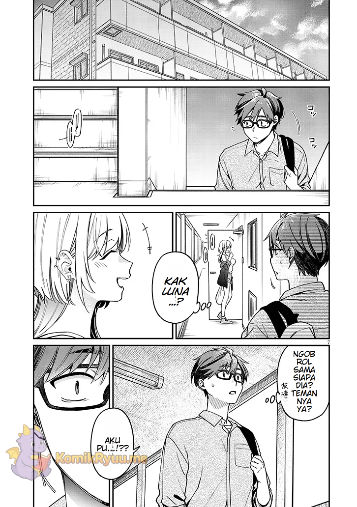 Kusetsuyo Kanojo wa Toko ni Izanau Chapter 4.1 - halaman 8