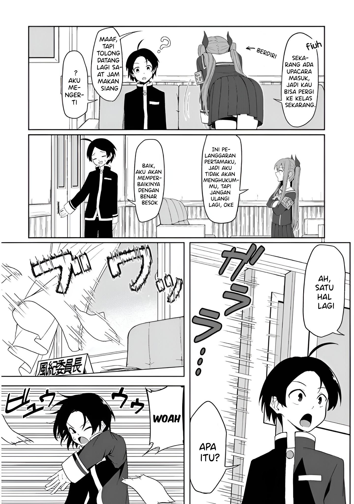 Kusozako Fuuki Iinchou Kaeri-chan Chapter 1 - halaman 14