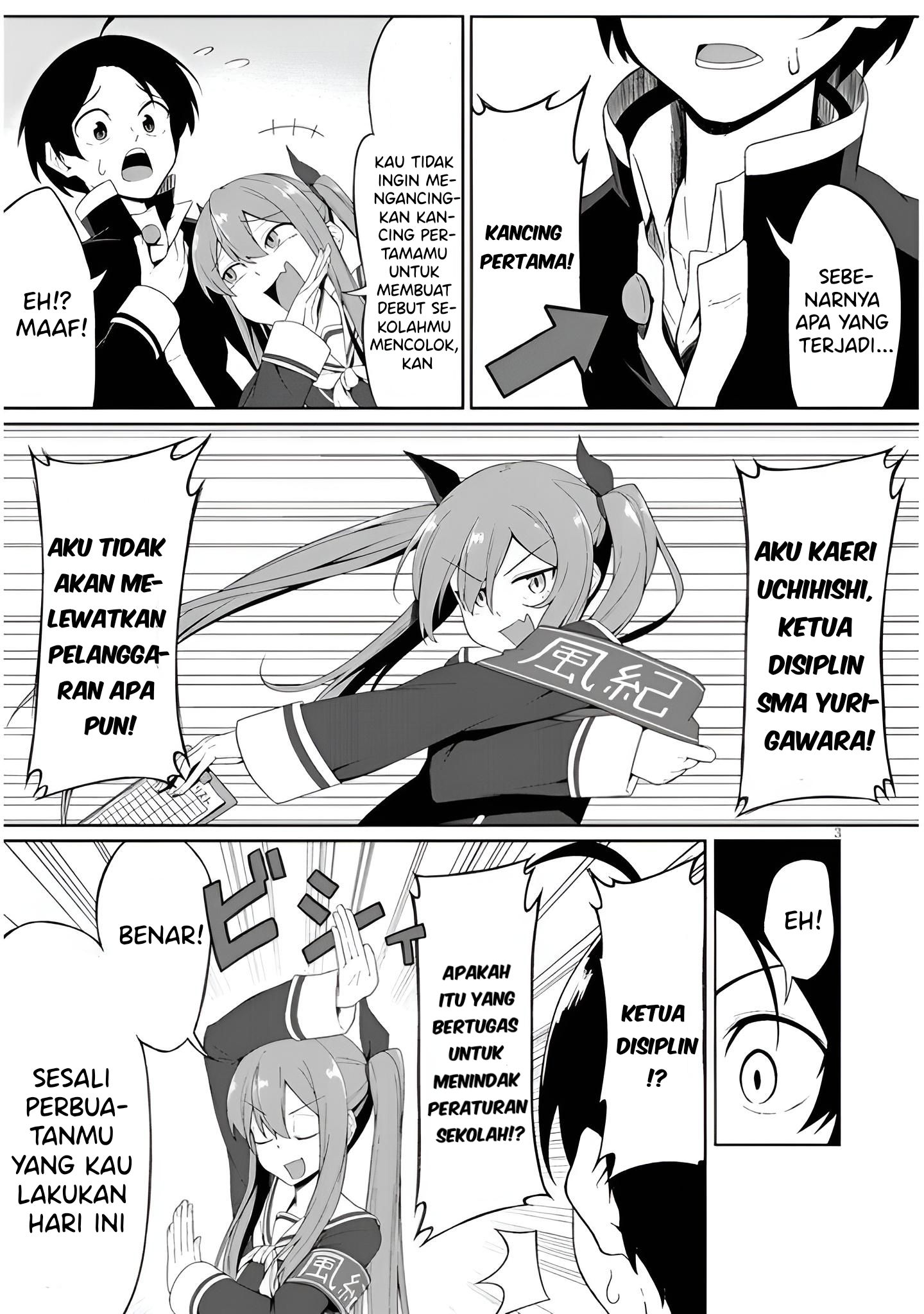 Kusozako Fuuki Iinchou Kaeri-chan Chapter 1 - halaman 6