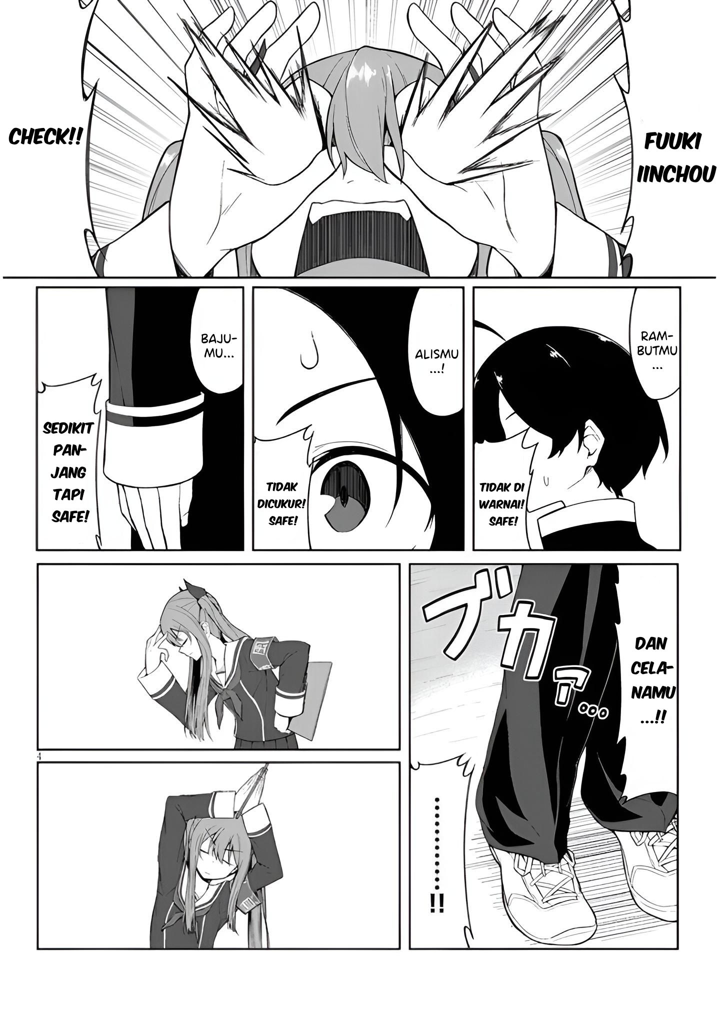 Kusozako Fuuki Iinchou Kaeri-chan Chapter 1 - halaman 7
