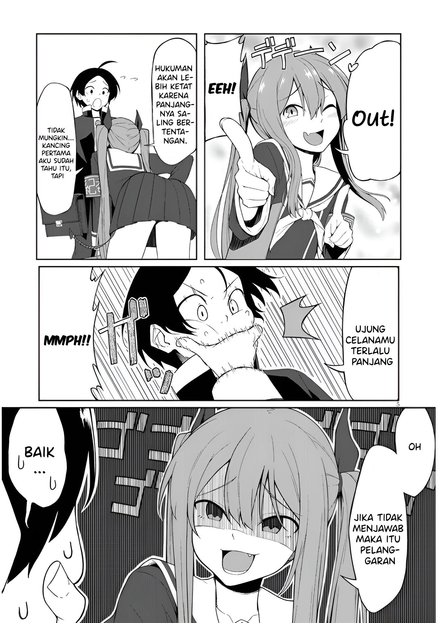 Kusozako Fuuki Iinchou Kaeri-chan Chapter 1 - halaman 8