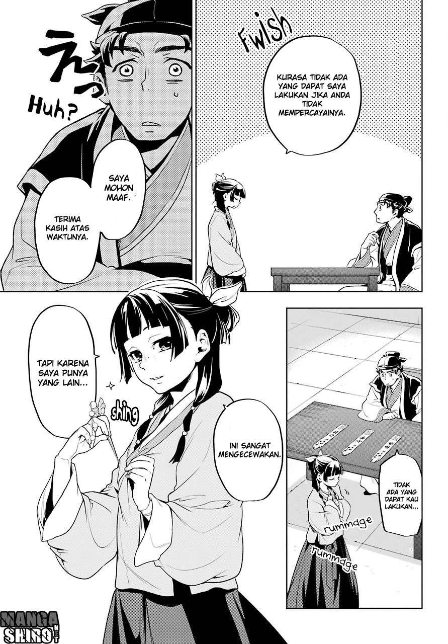 Kusuriya no Hitorigoto Chapter 10 - halaman 22