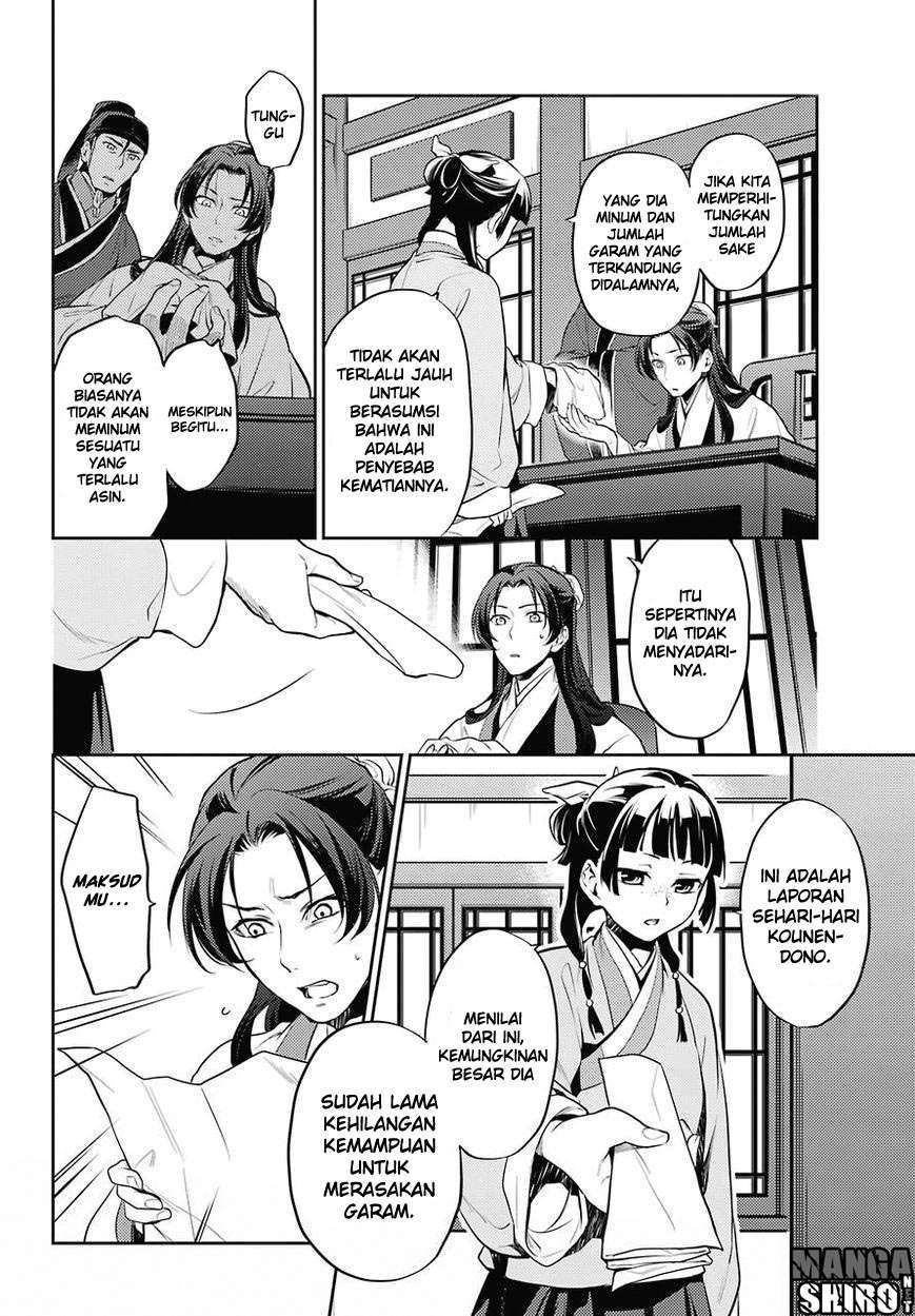 Kusuriya no Hitorigoto Chapter 14 - halaman 7