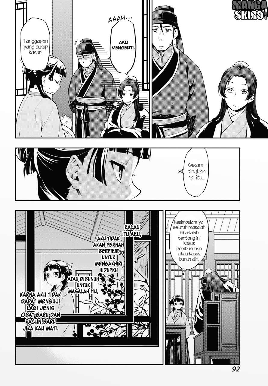 Kusuriya no Hitorigoto Chapter 15 - halaman 13