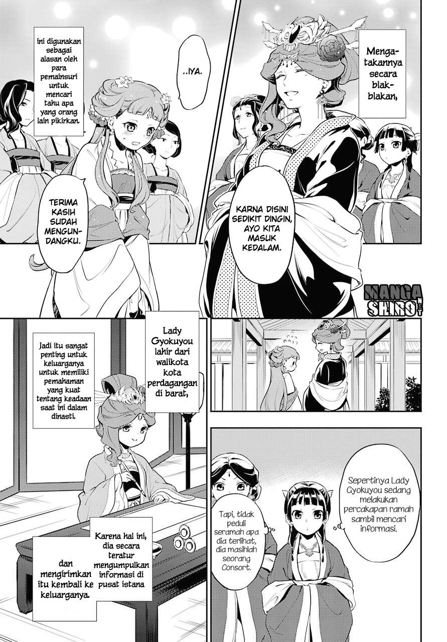 Kusuriya no Hitorigoto Chapter 15 - halaman 22