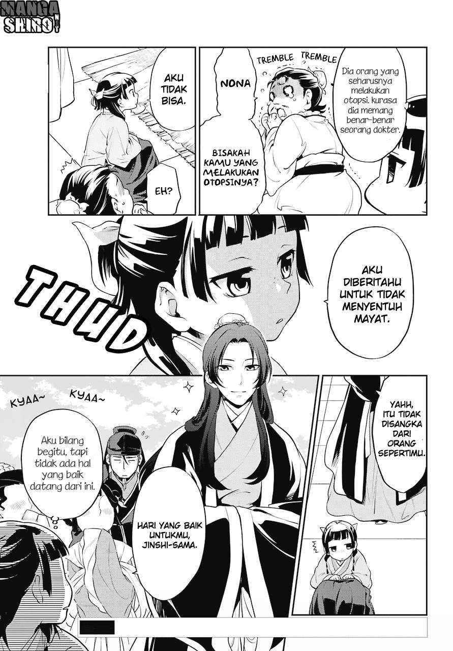 Kusuriya no Hitorigoto Chapter 15 - halaman 6