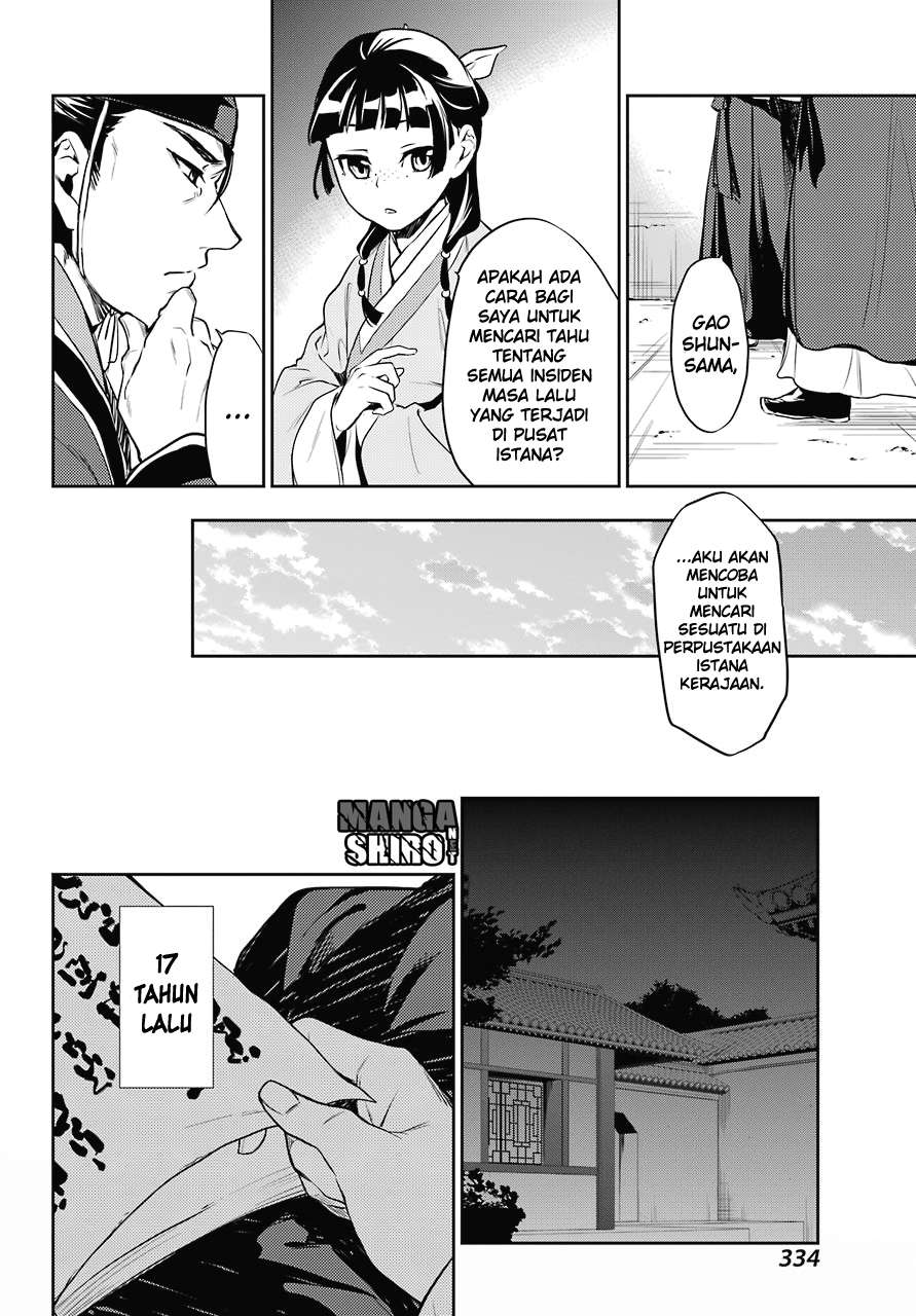 Kusuriya no Hitorigoto Chapter 16 - halaman 36