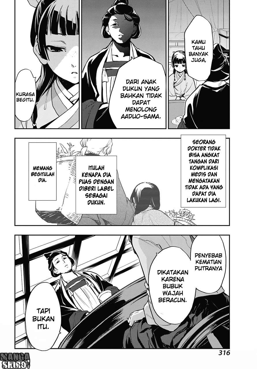 Kusuriya no Hitorigoto Chapter 17 - halaman 14