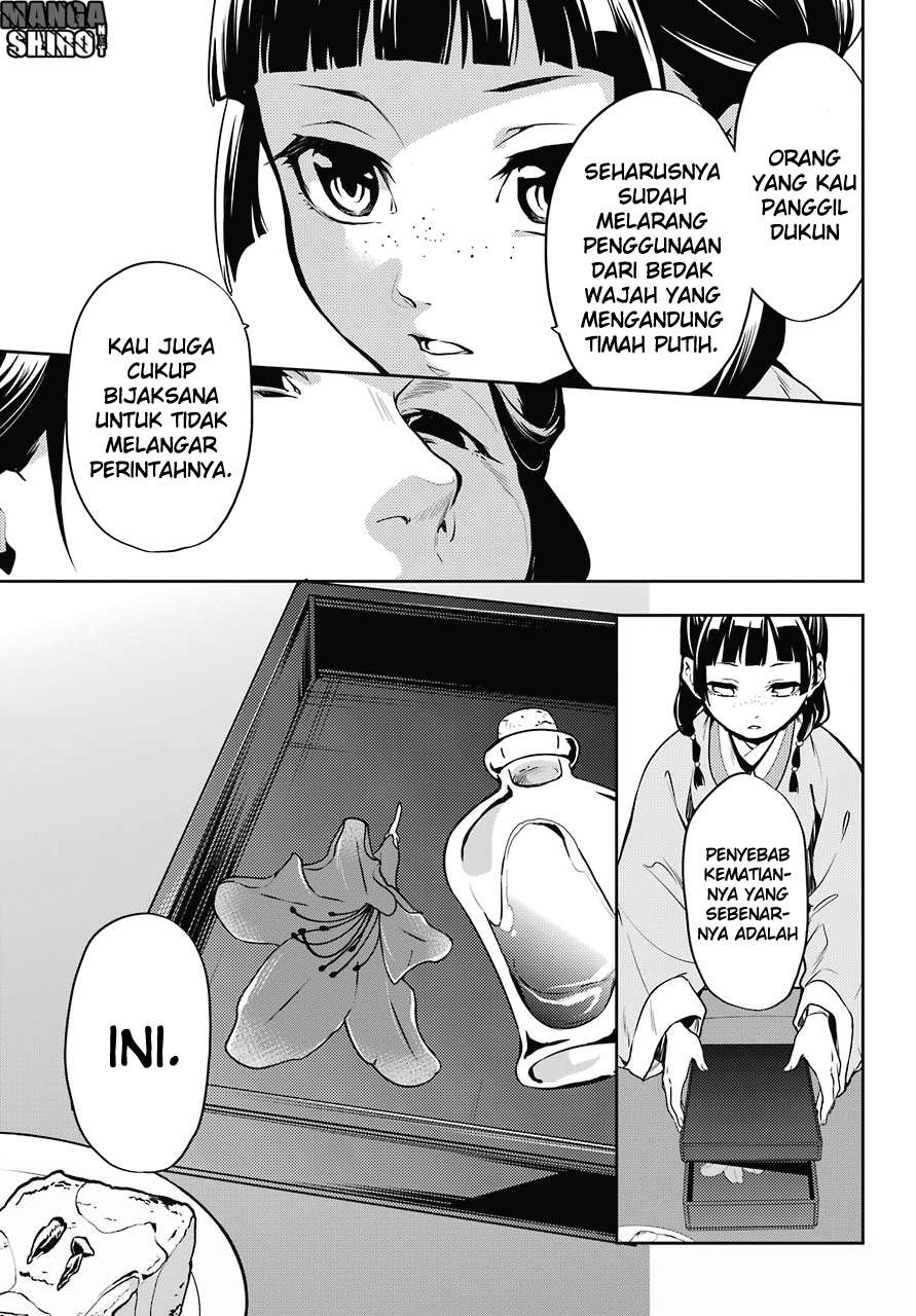 Kusuriya no Hitorigoto Chapter 17 - halaman 15