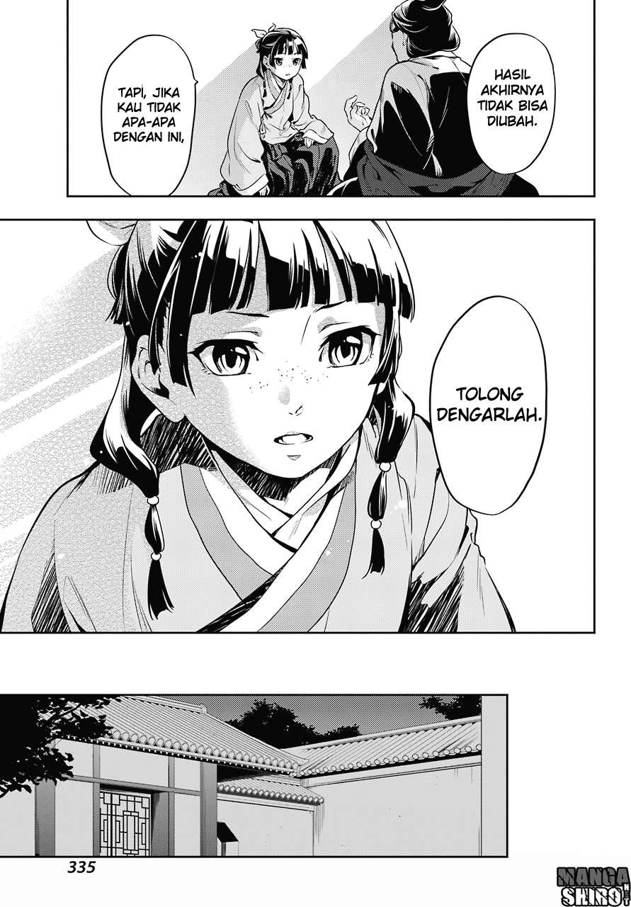 Kusuriya no Hitorigoto Chapter 17 - halaman 33