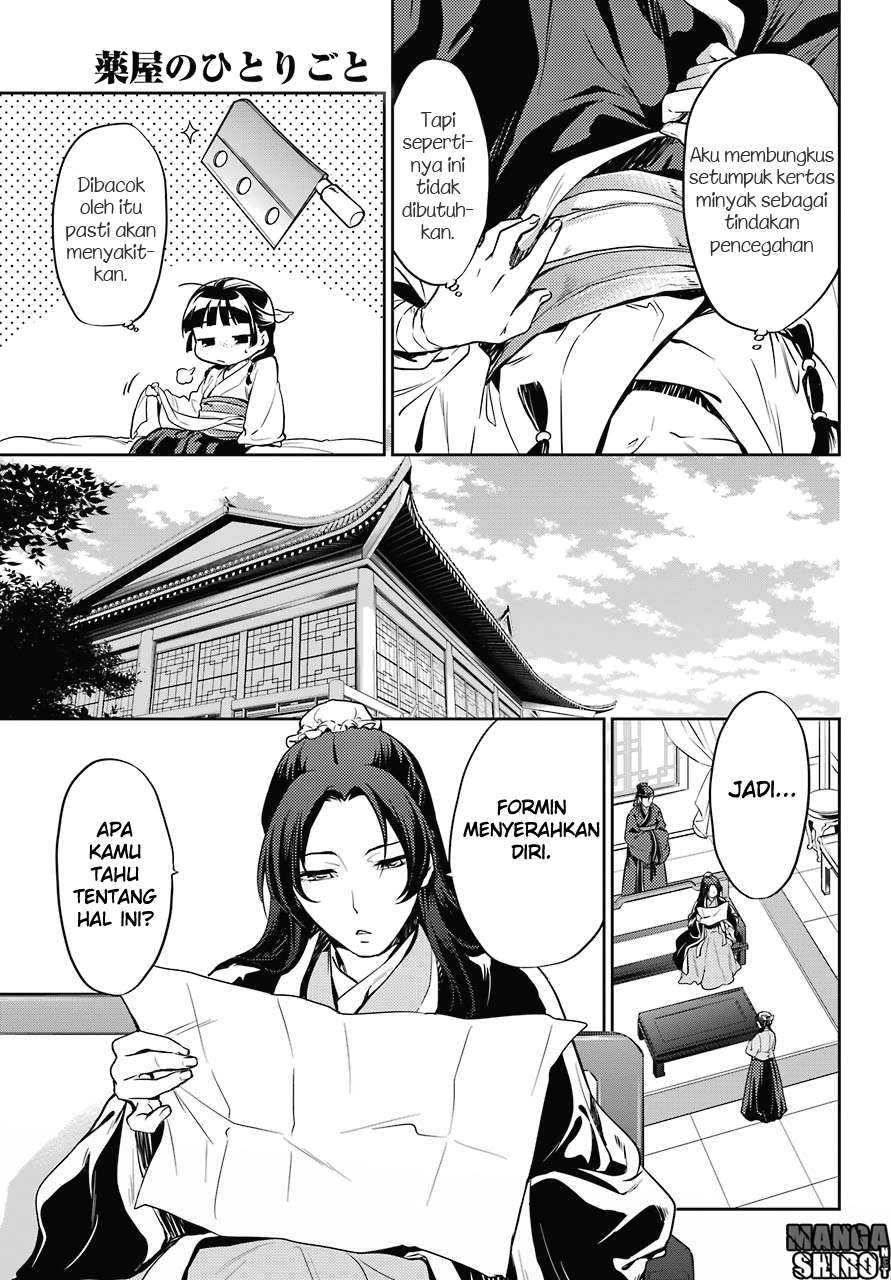 Kusuriya no Hitorigoto Chapter 17 - halaman 35