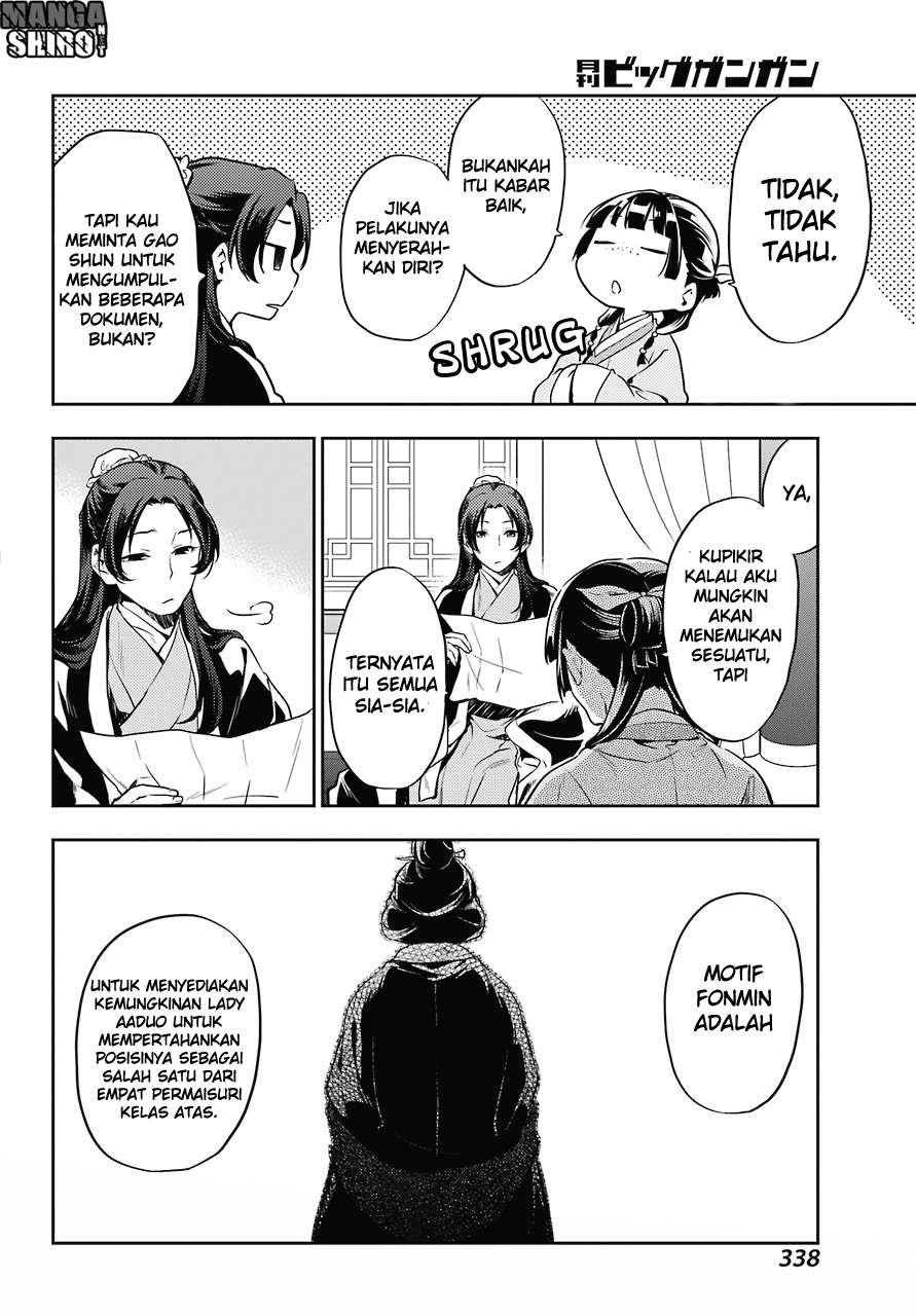 Kusuriya no Hitorigoto Chapter 17 - halaman 36