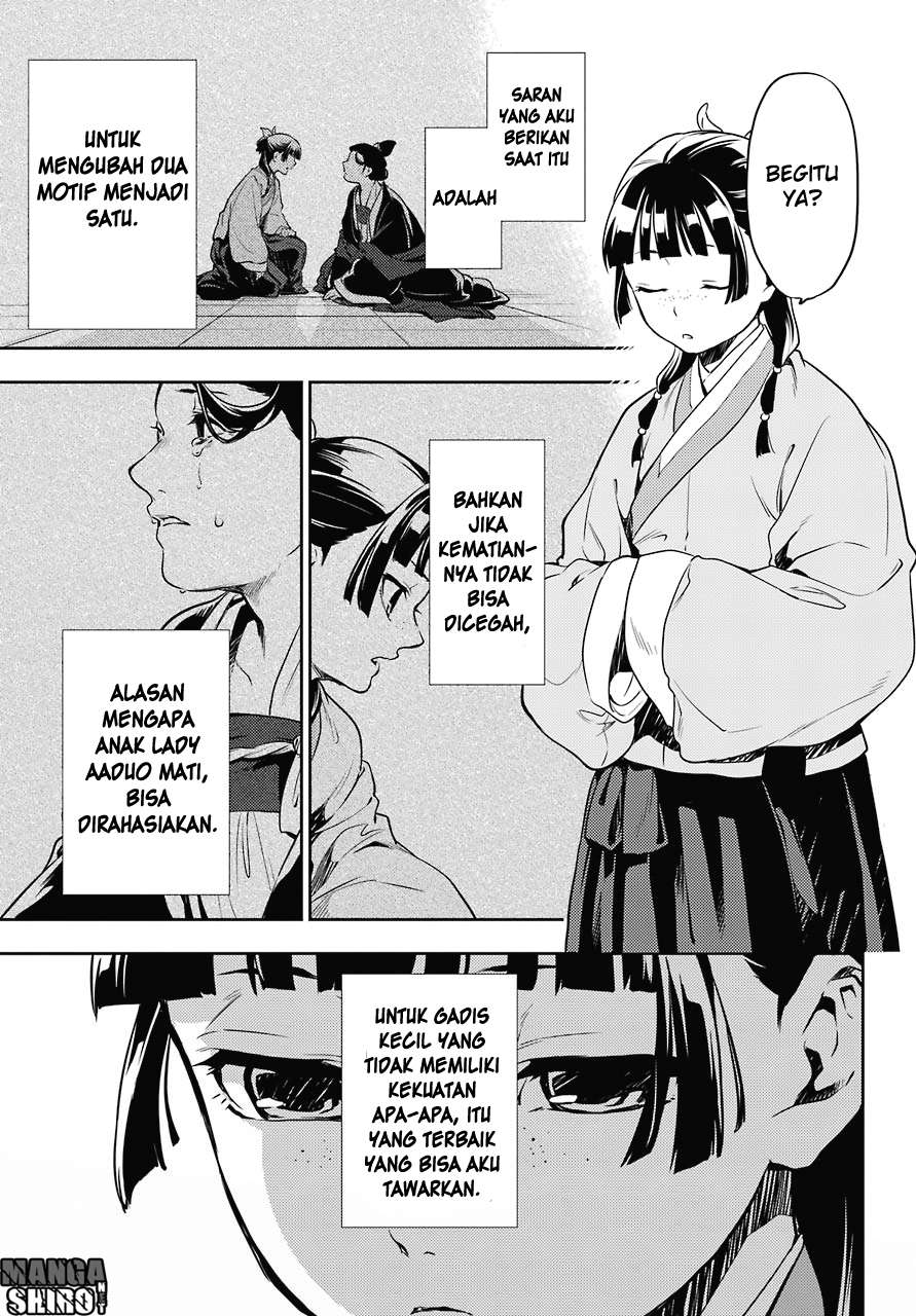 Kusuriya no Hitorigoto Chapter 17 - halaman 37