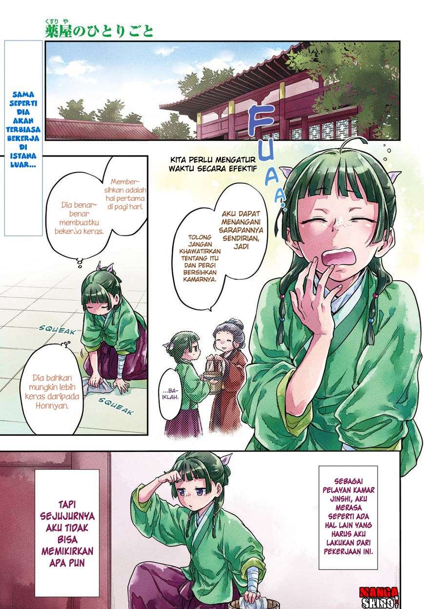 Kusuriya no Hitorigoto Chapter 23 - halaman 1
