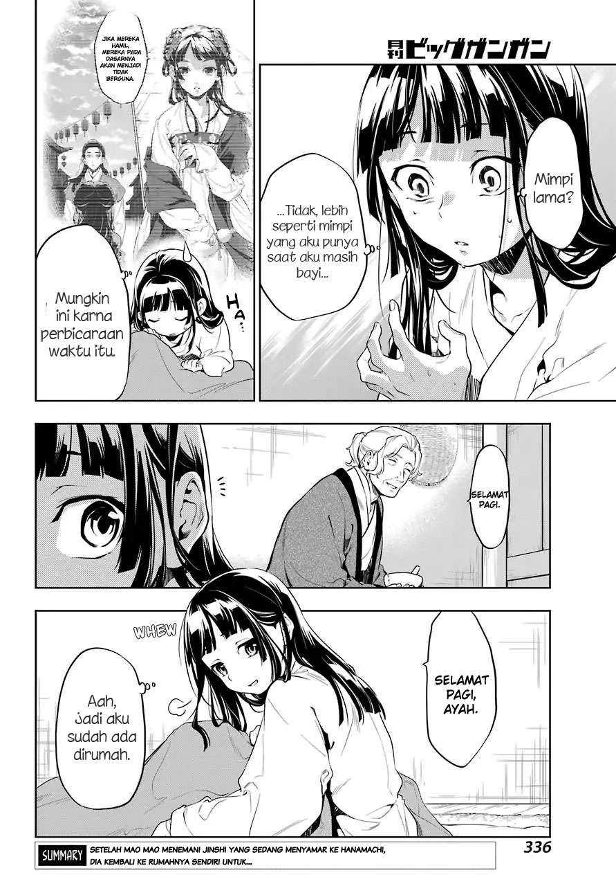 Kusuriya no Hitorigoto Chapter 29.5 - halaman 6
