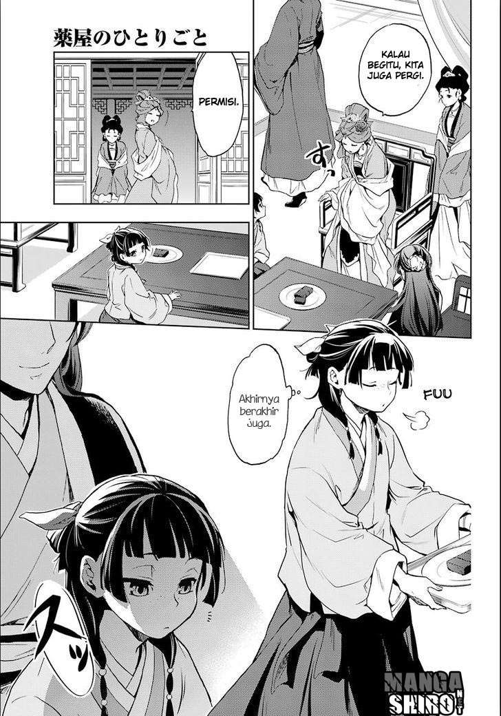 Kusuriya no Hitorigoto Chapter 3 - halaman 39