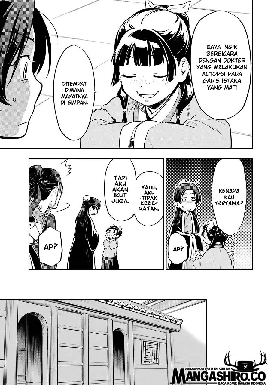 Kusuriya no Hitorigoto Chapter 33 - halaman 20