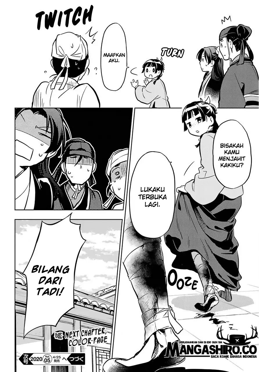 Kusuriya no Hitorigoto Chapter 33 - halaman 38