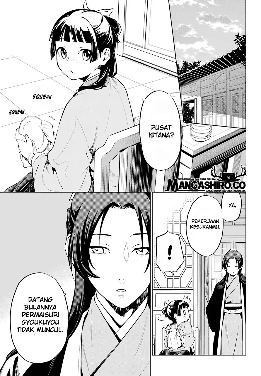 Kusuriya no Hitorigoto Chapter 34 - halaman 23