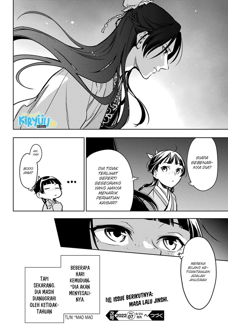 Kusuriya no Hitorigoto Chapter 53.2 - halaman 27